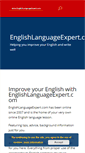 Mobile Screenshot of englishlanguageexpert.com